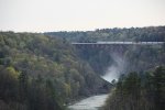 NS 4222 leads 310 0ver the Genesee arch bridge